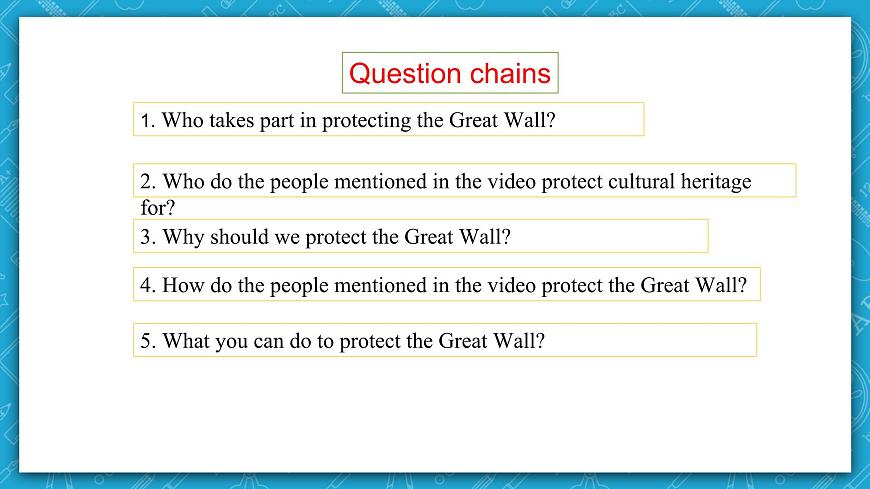 【大單元】Unit 1 Culture Heritage Period 6 Video Time 課件第3頁