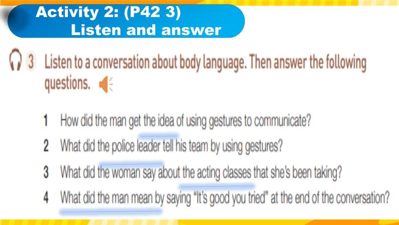 高中英语人教版(2019)选择性必修一大单元Unit4 Body Language课时3 Using Language 1课件+教案08