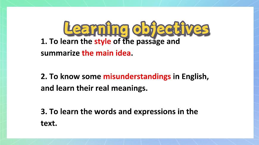 Unit 2 Exploring English第四課時(shí)Developing ideas 課件 高一英語外研版(2019)必修一 第2頁(yè)