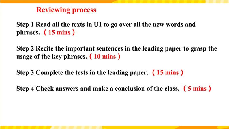 新外研版英语必修第三册 Unit 1 Knowing me, Knowing you starting and listening P3 Reflection & assessment 课件03