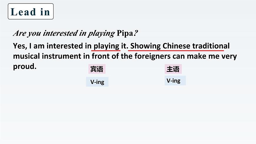 新牛津譯林版高中英語選擇性必修一Unit2The Universal Language-Grammar and Usage課件第4頁