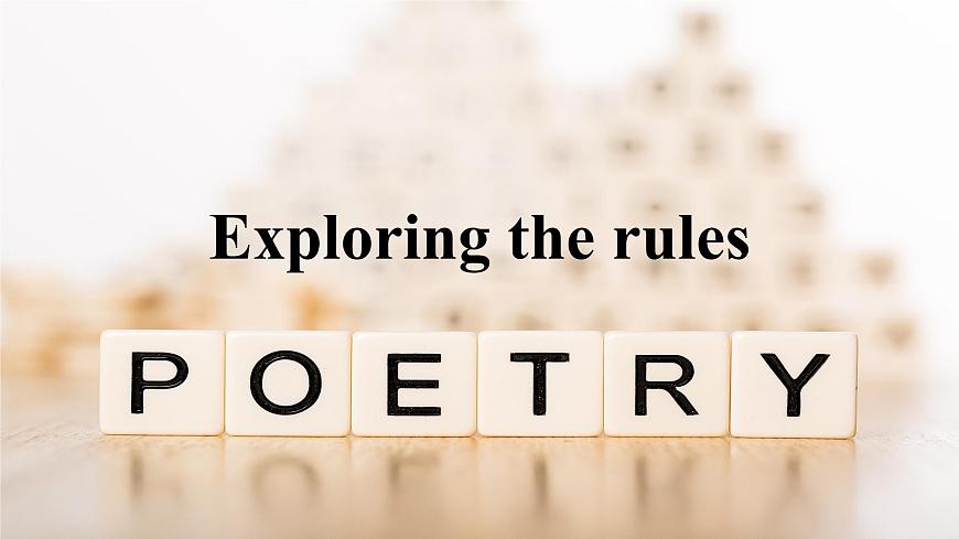 新牛津譯林版高中英語(yǔ)選擇性必修一Unit4Exploring Poetry-Grammar and Usage課件第2頁(yè)
