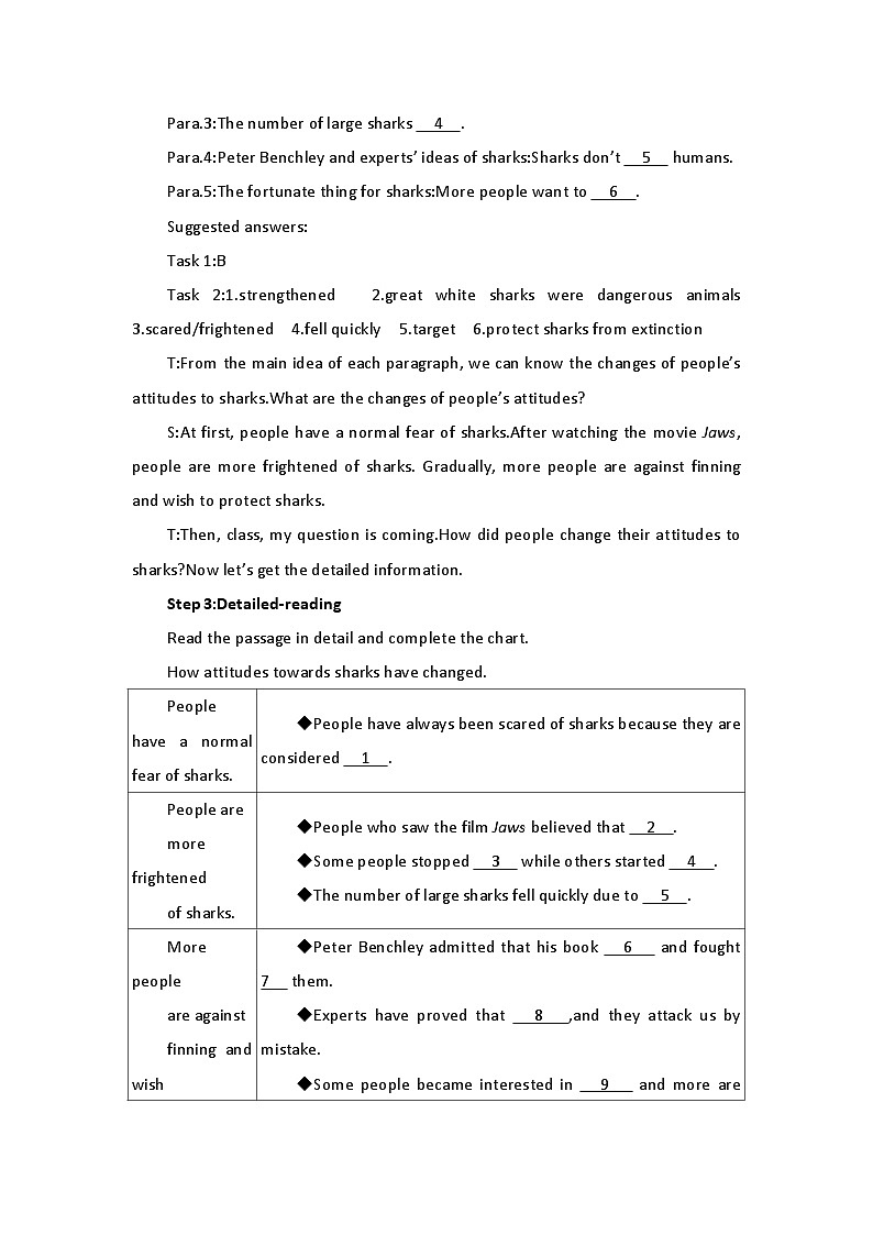 新外研社(19)高中英语必修二Unit6Earth First-Understanding ideas教案03