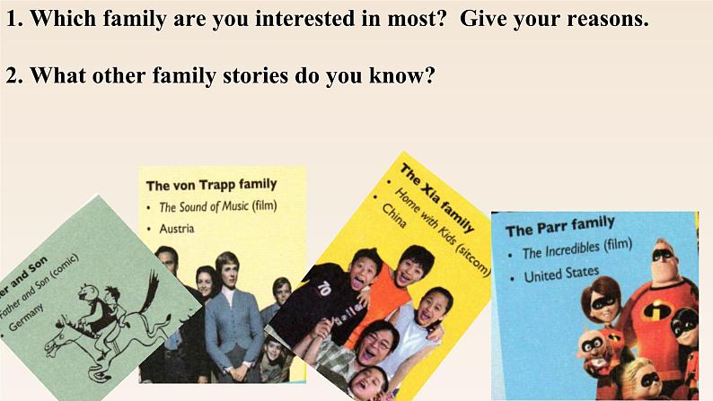 新外研社(19)高中英语必修一Unit3Family matters-Starting out&Understanding ideas课件08
