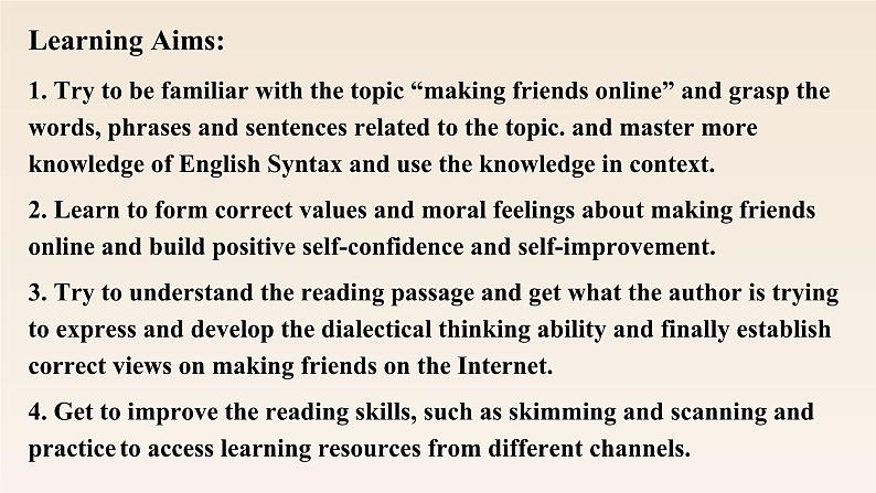新外研社(19)高中英语必修一Unit4Friends forever--Starting out&Understanding ideas课件第2页