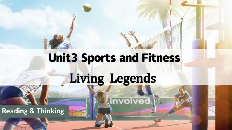 新人教版高中英语必修一Unit3 Sports and Fitness—Reading and Thinking 课件01