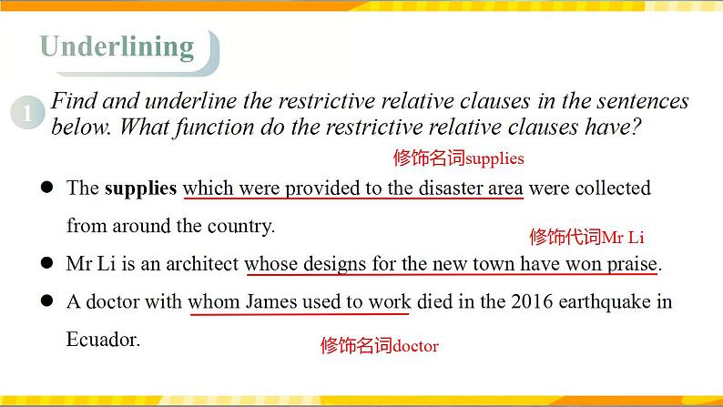2022人教版必修一英语U4 Discovering Useful Structures 课件第6页