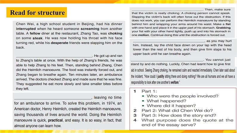 大单元课件人教版高中英语选择性必修二Unit 1《Science and scientists Using Language 2 Reading for Writing》第6页