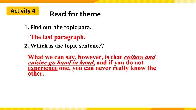 大单元课件人教版高中英语选择性必修二Unit3《 Food and Culture 3.1-2 Reading and Thinking》08