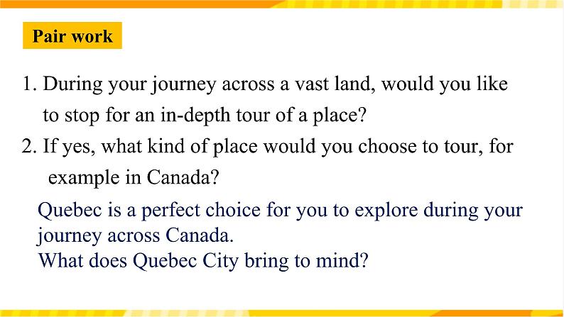 大单元课件人教版高中英语选择性必修二Unit4《Journey Across a Vast Land Project》第3页
