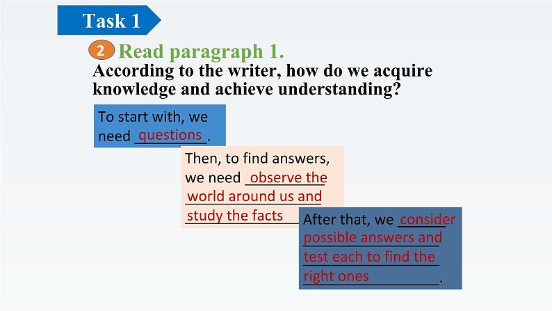 新北师大版高中英语选择性必修二Unit5Education-Lesson3Understanding课件第7页