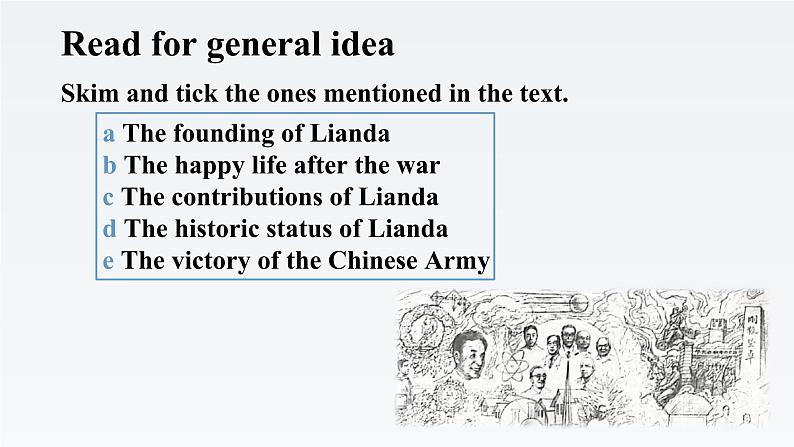 新外研社高中英语选择性必修三Unit3 War and Peace-Developing Ideas课件第7页