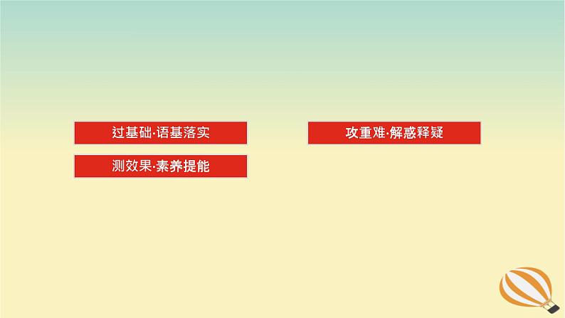 2024版新教材高考英语全程一轮总复习Unit1TeenageLife课件新人教版必修第一册02