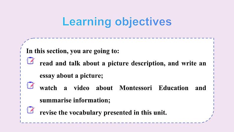 【新课标·新课件】高二英语北师版选择性必修二 Unit 5 Writing Workshop+Viewing Workshop+Check Your Progress02