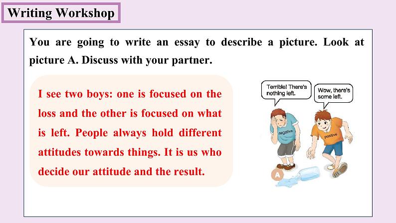 【新课标·新课件】高二英语北师版选择性必修二 Unit 5 Writing Workshop+Viewing Workshop+Check Your Progress06
