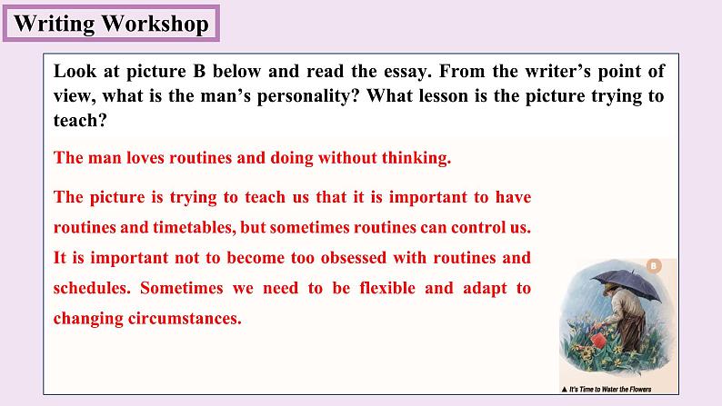 【新课标·新课件】高二英语北师版选择性必修二 Unit 5 Writing Workshop+Viewing Workshop+Check Your Progress08