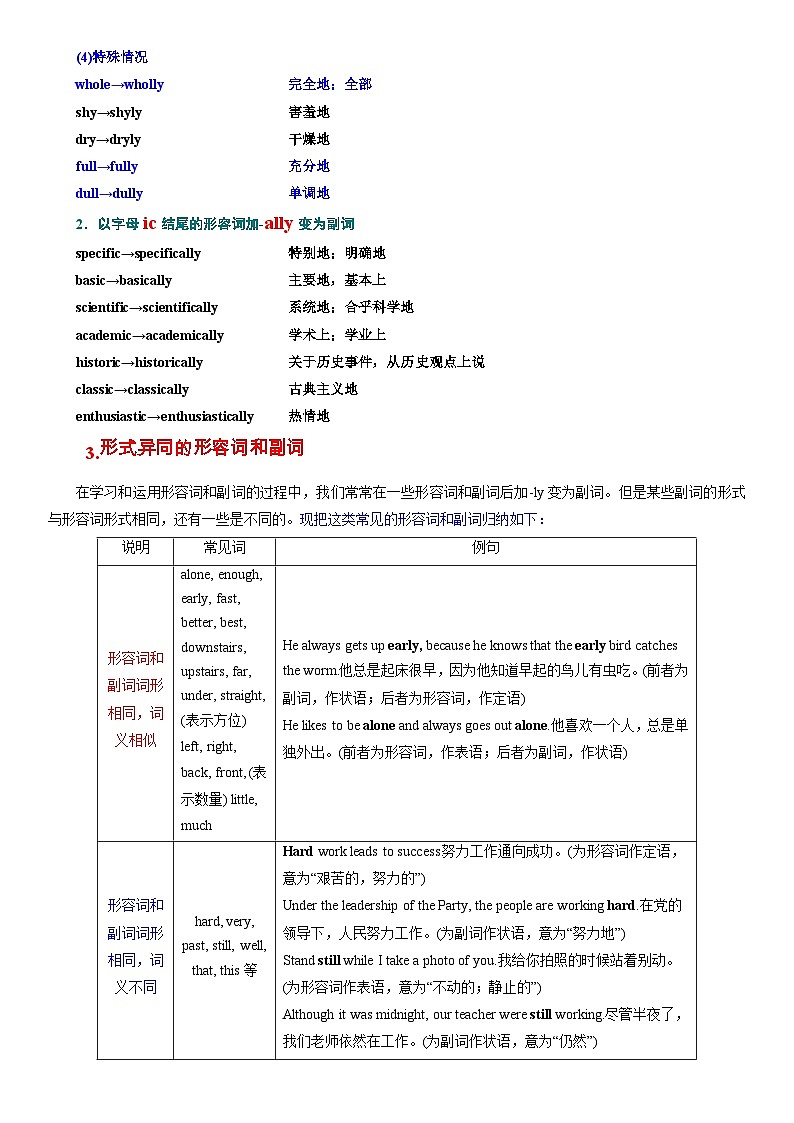考点05 副词(核心考点精讲精练)-备战2024年高考英语一轮复习考点帮(新高考专用)(教师版)第3页