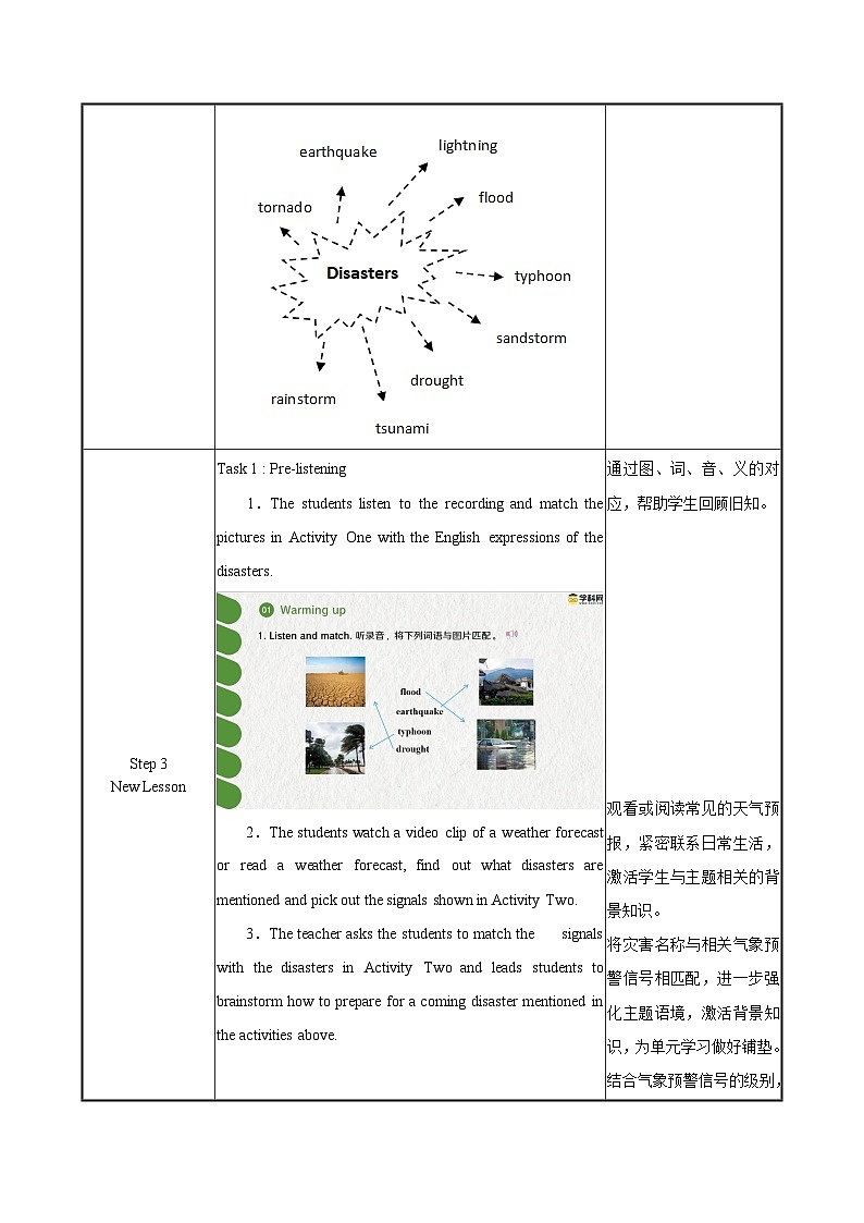 【中职专用】高中英语 外研版2021·基础模块1 Unit 7 When Disaster Strikes 课件+教案03