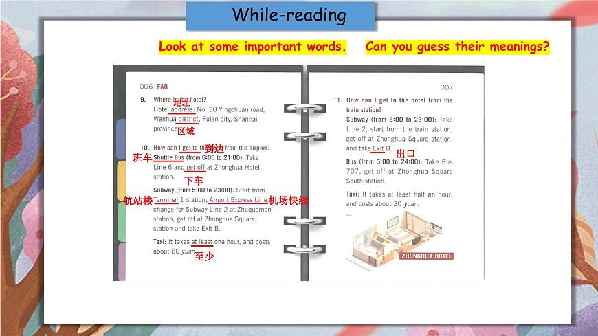 Part02 Unit2 Transportation課件-【中職專用】高一英語(yǔ)同步精品課堂（高教版2021·基礎(chǔ)模塊1）第8頁(yè)