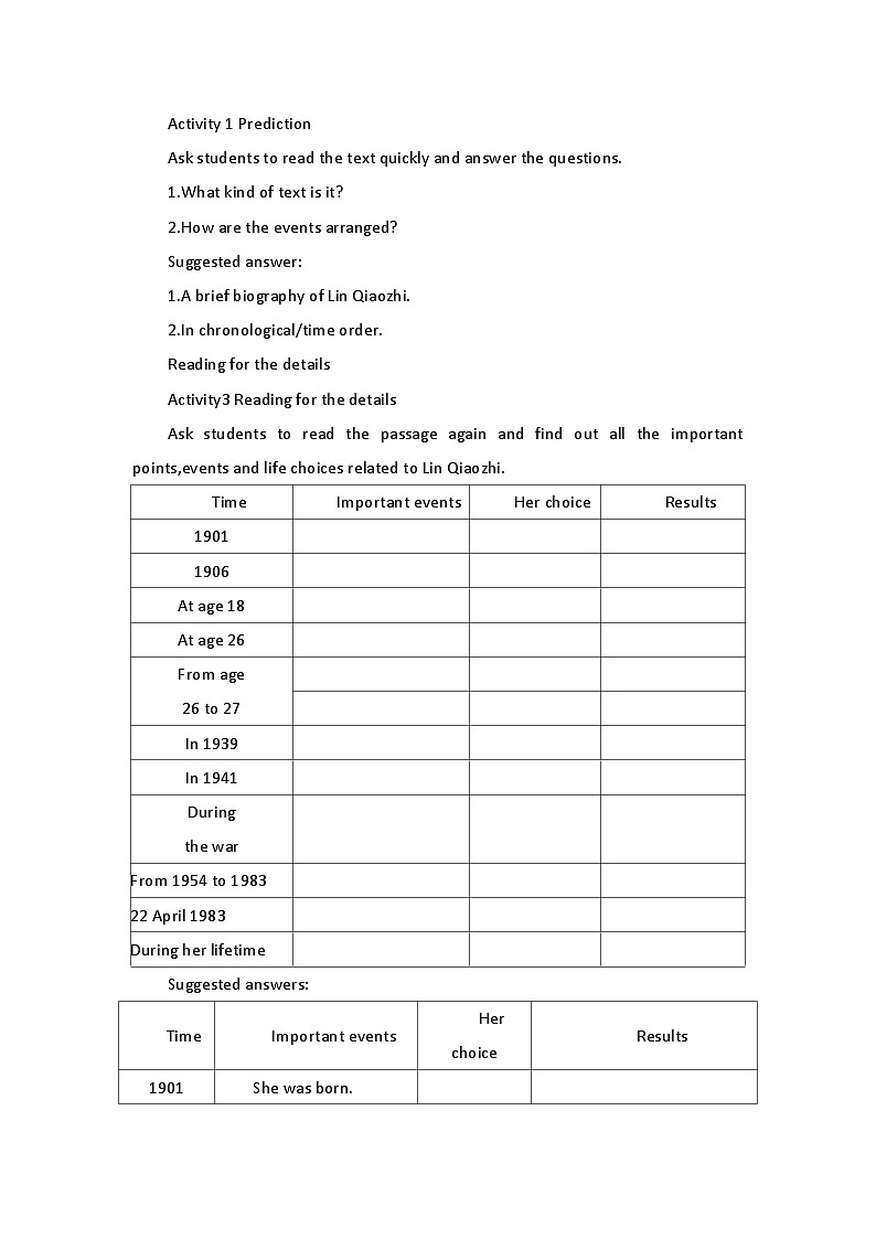 2019新人教高中英语必修三Unit2Morals and Virtues--Reading and Thinking 公开课教案第3页