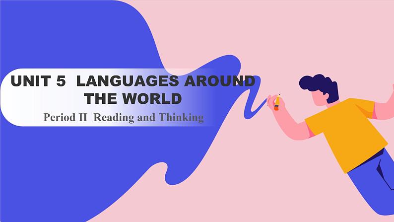 Unit 5 Languages Around the World Period II Reading and Thinking(课件)-2023-2024学年高中英语人教版(2019)选择性必修第一册第1页