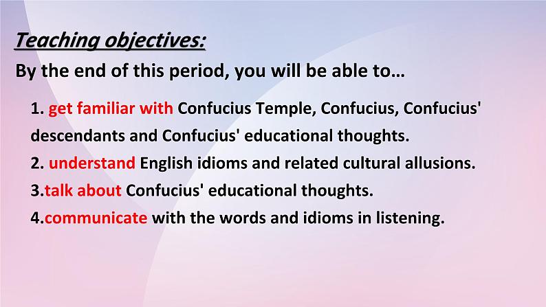 2019新人教高中英语必修二Unit4 History and Traditions--Listening and Speaking公开课课件03