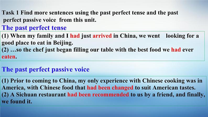 2019新人教高中英语选择性必修二Unit3 Discover Useful Structures公开课课件06