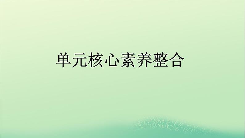 广西专版2023_2024学年新教材高中英语Unit5WorkingtheLand单元核心素养整合课件新人教版选择性必修第一册01