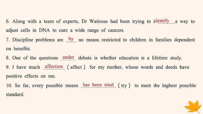 江苏专版2023_2024学年新教材高中英语Unit3FitforLife分层跟踪检测一课件牛津译林版选择性必修第二册第3页