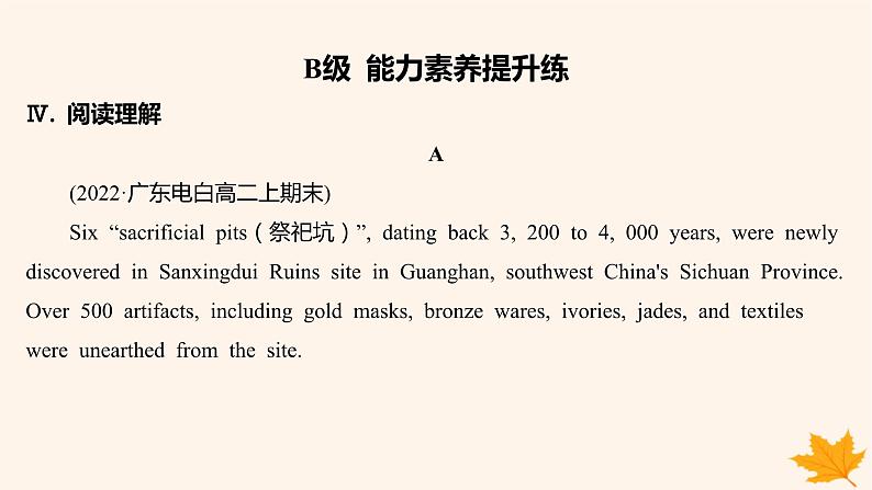 江苏专版2023_2024学年新教材高中英语Unit4ProtectingOurHeritageSites分层跟踪检测四课件牛津译林版选择性必修第三册07