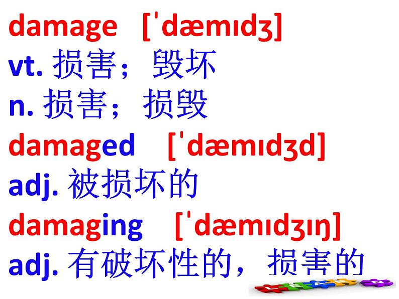 英语必修一 Unit 4 词汇学习课件PPT第5页