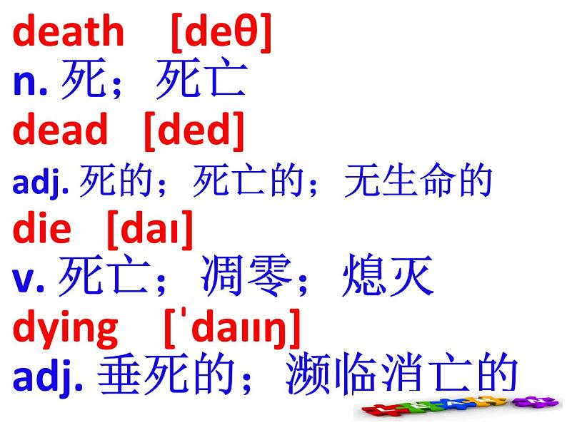 英语必修一 Unit 4 词汇学习课件PPT第8页