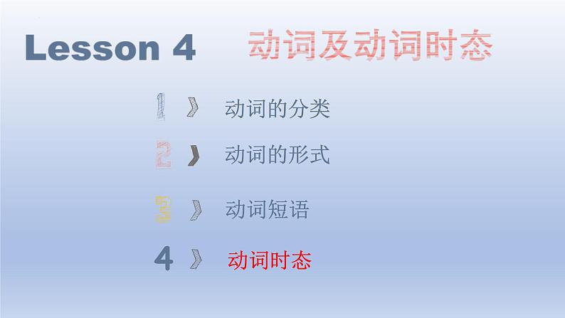 高考英语一轮复习知识点梳理课件07 动词时态01
