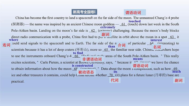 高考英语一轮复习知识点梳理课件07 动词时态02