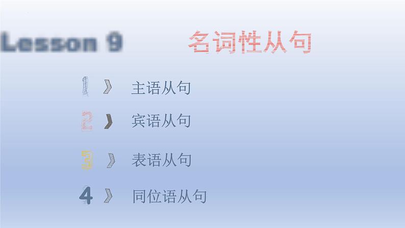 高考英语一轮复习知识点梳理课件14 名词性从句第7页