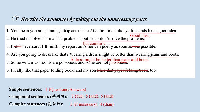 高一英语 人教版(2019)必修三 Unit 3 Discovering Useful Structures课件PPT05