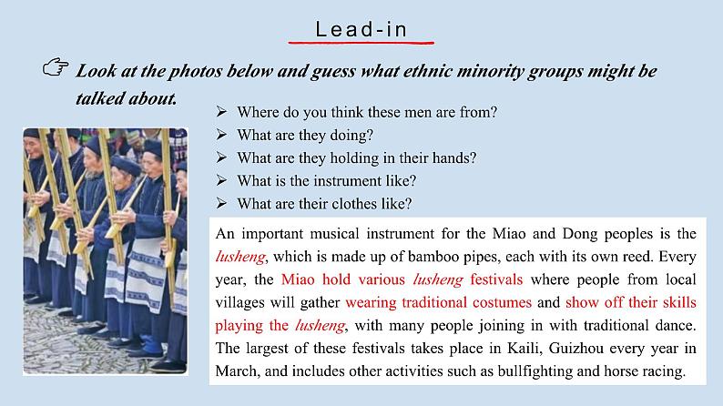 高一英语 人教版(2019)必修三 Unit 3 Listening and Talking课件PPT04