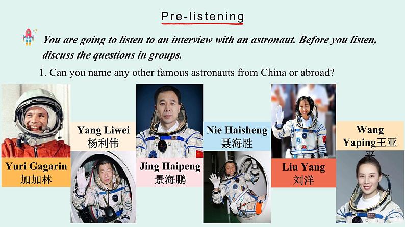 高一英语 人教版(2019)必修三 Unit 4 Listening and Speaking课件PPT08