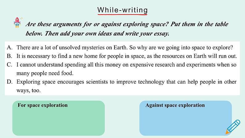高一英语 人教版(2019)必修三 Unit 4 Reading for Writing & Assessing Your Progress课件PPT08