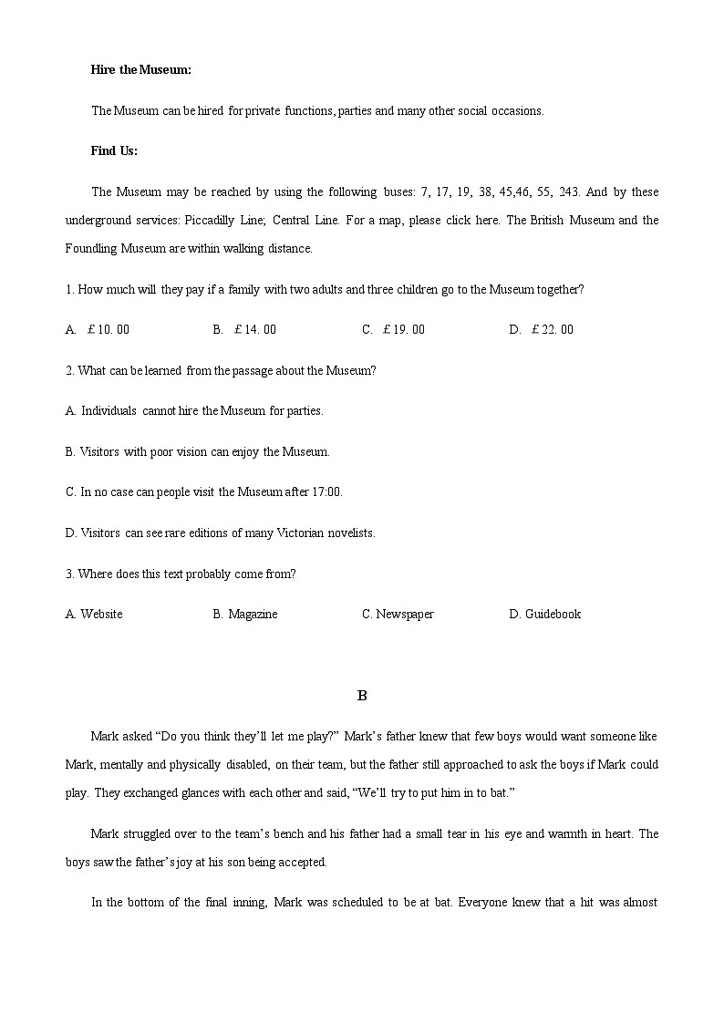 2022-2023学年河南省信阳市浉河区信阳高级中学高二下学期6月月考英语试题含答案02