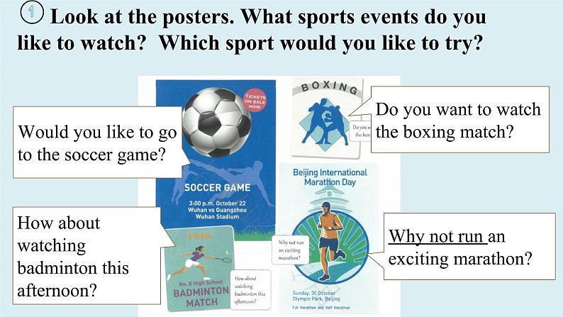 Unit 3 Sports and Fitness 第1课时 Listening and Speaking(听说教学课件)- 2023-2024学年高一英语同步精品课堂(人教版2019必修第一册)04