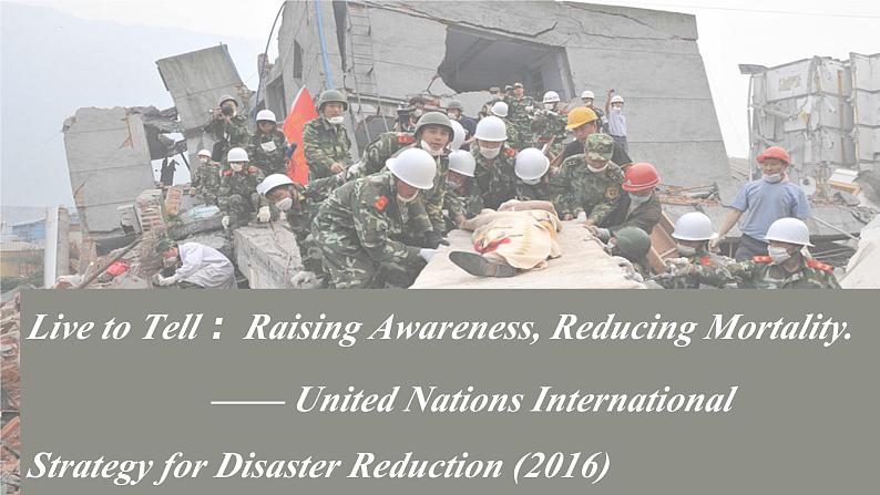 Unit 4 Natural Disasters 第1课时 Listening and Speaking(教学课件)- 2023-2024学年高一英语同步精品课堂(人教版2019必修第一册)02