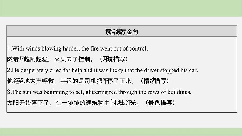2024届高考英语一轮复习选择性必修第二册-Unit 5 A delicate world课件03