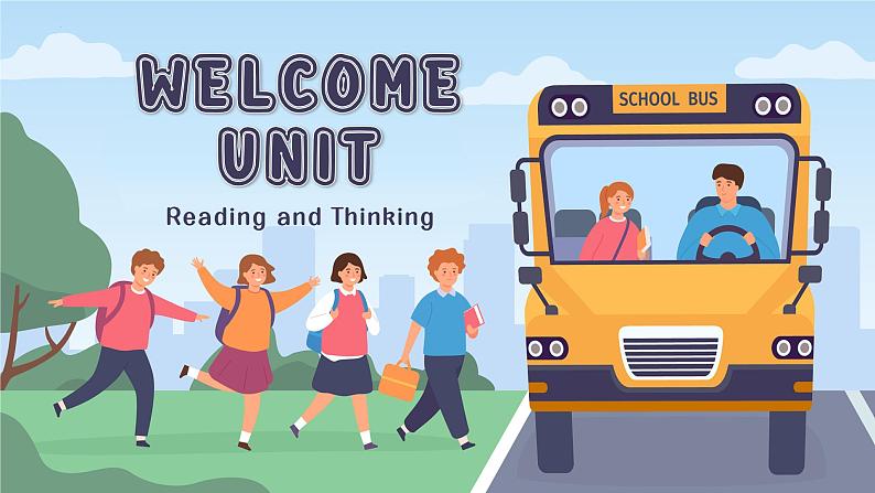 人教版(2019)高中英语必修一 Welcome Unit Reading and Thinking 课件01