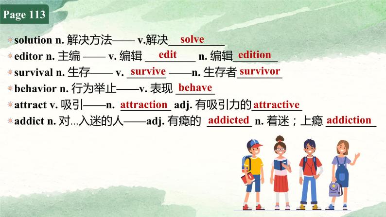 人教版（2019）高中英语必修一 Unit1 Teenage life  Listening and Speaking 课件02