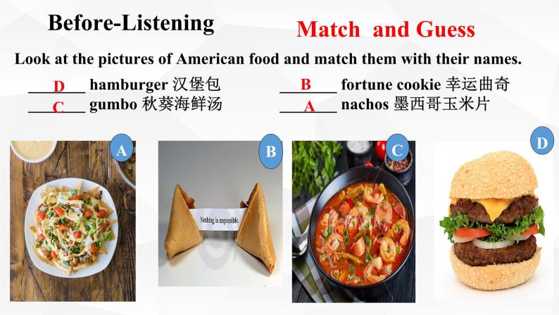 Unit 3 Diverse Cultures Listening and speaking 课件04