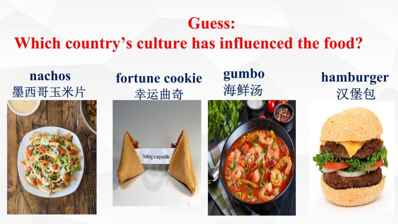 Unit 3 Diverse Cultures Listening and speaking 课件05