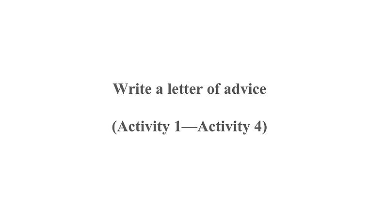 Unit 1 Reading for Writing优秀课件第2页