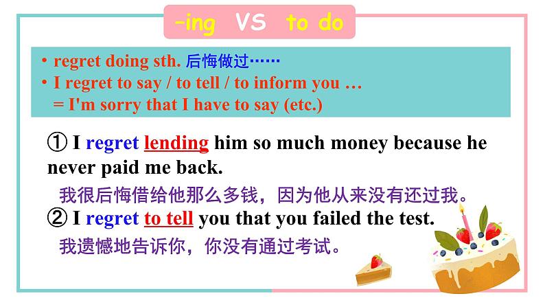 人教版高中英语选修一 Unit4 Body Language语法课件第8页