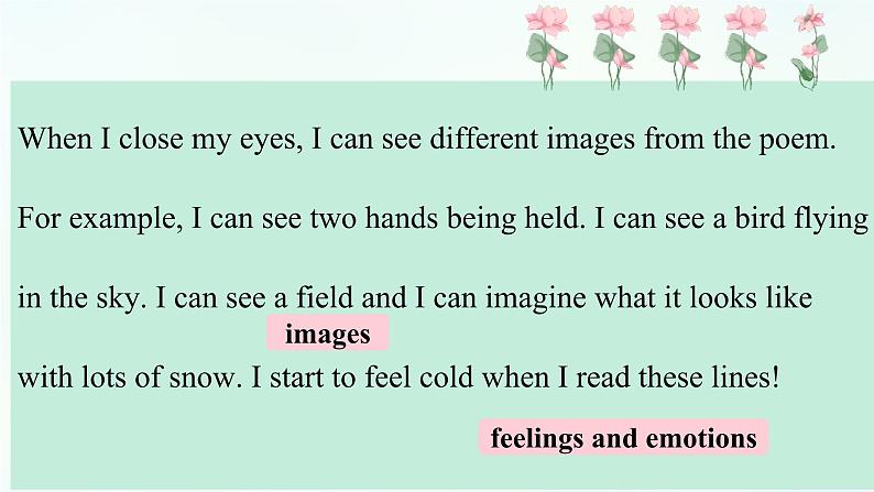 人教版高中英语选修三Unit5 Poems 写作课件第7页